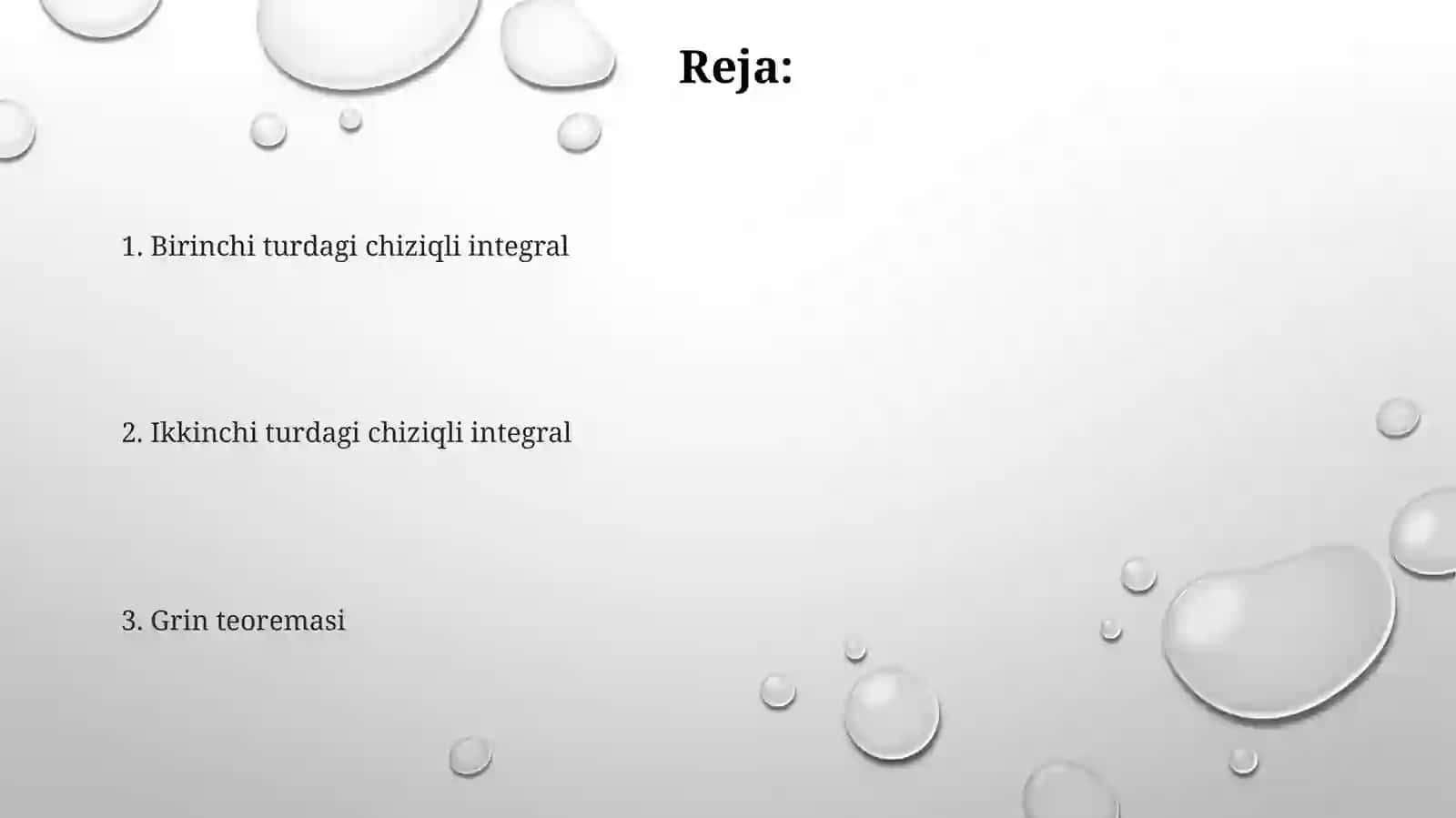 Egri chiziq integral 2