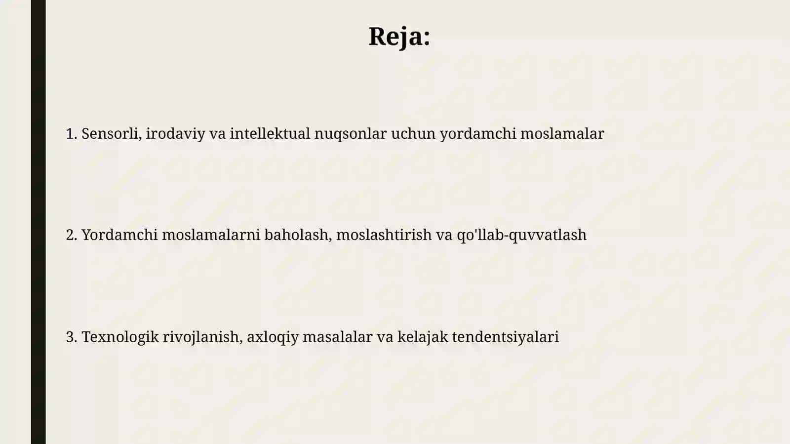 Hissiy va irodaviy, intellektual buzilishi bо‘lgan shaxslar uchun assistiv (yordamchi)vositalar 2