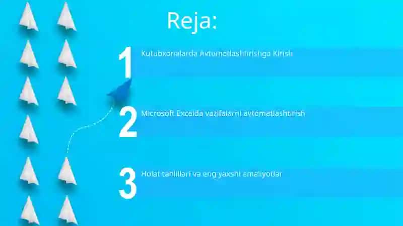 Kutubxonalarda Avtomatlashtirishga Kirish 2