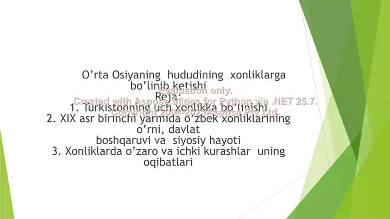 Buxoro xonligi tarixi 2