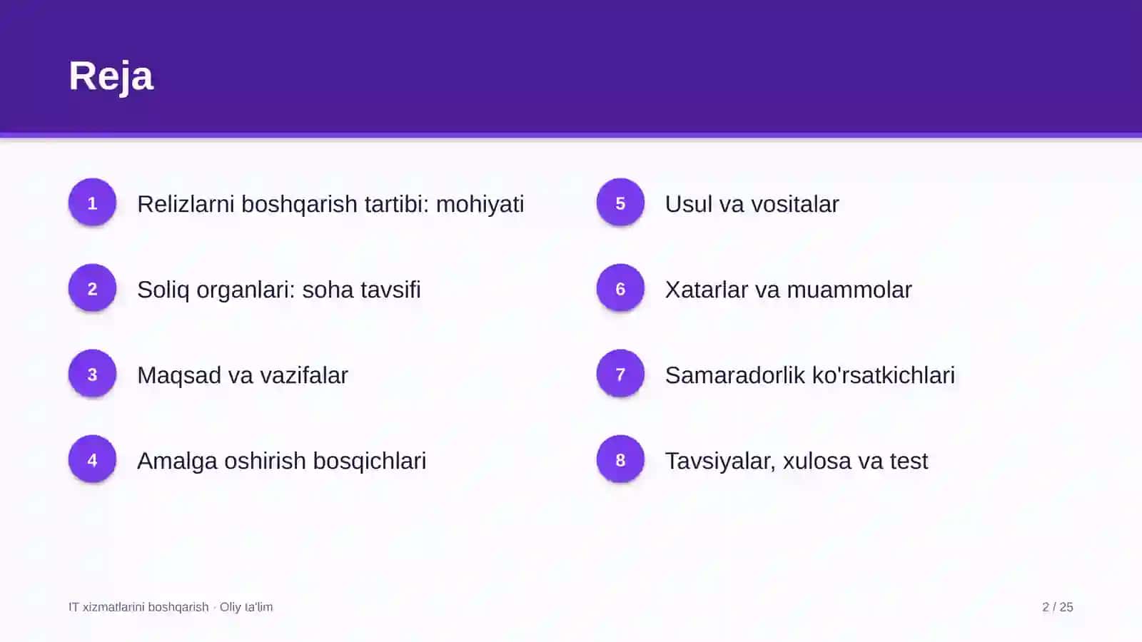 soliq organlarida relizlarni boshqarish tartibini joriy etish 4276 2