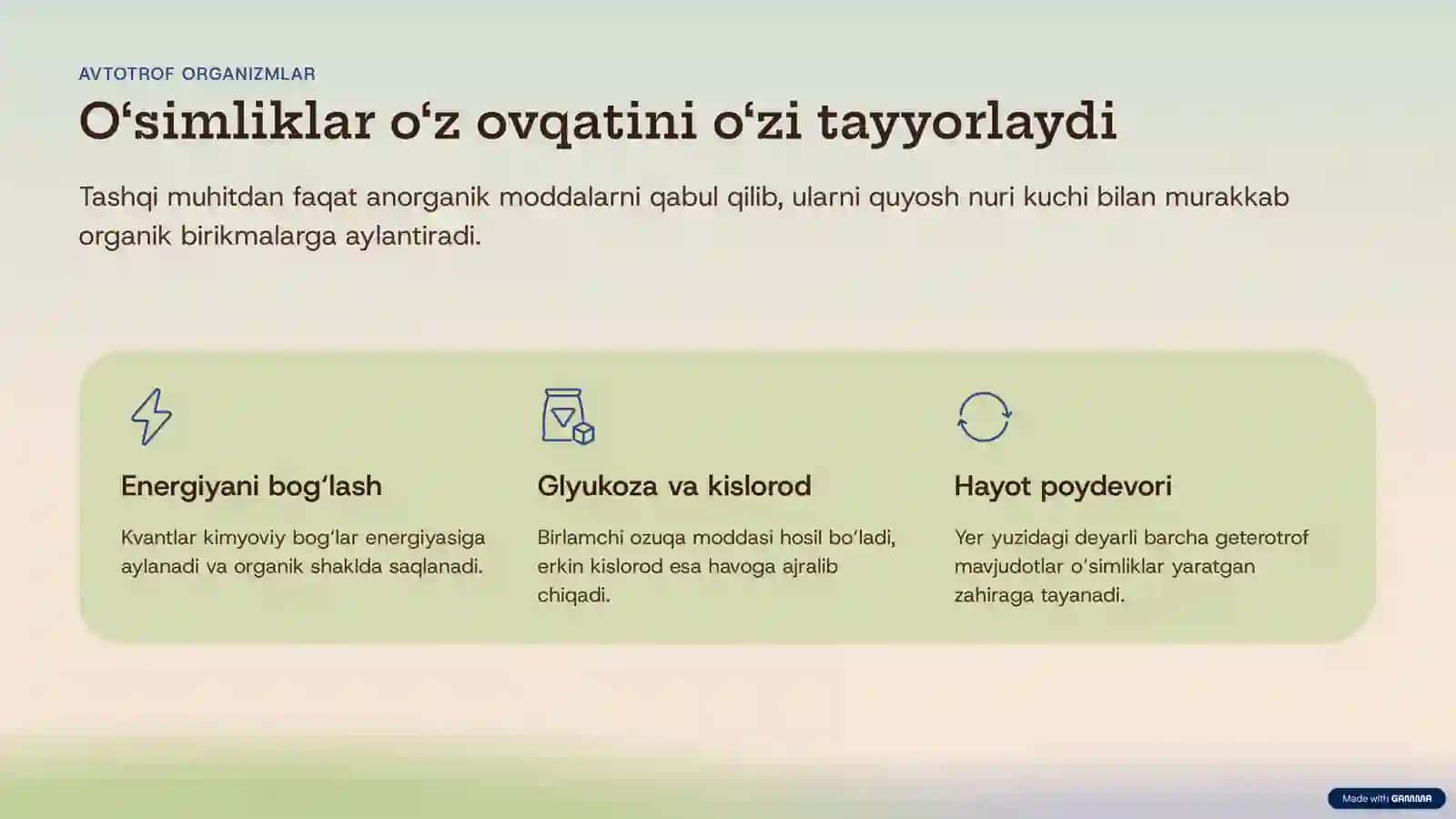 BIOLOGIYA DARSLARI · 10-SINF 2