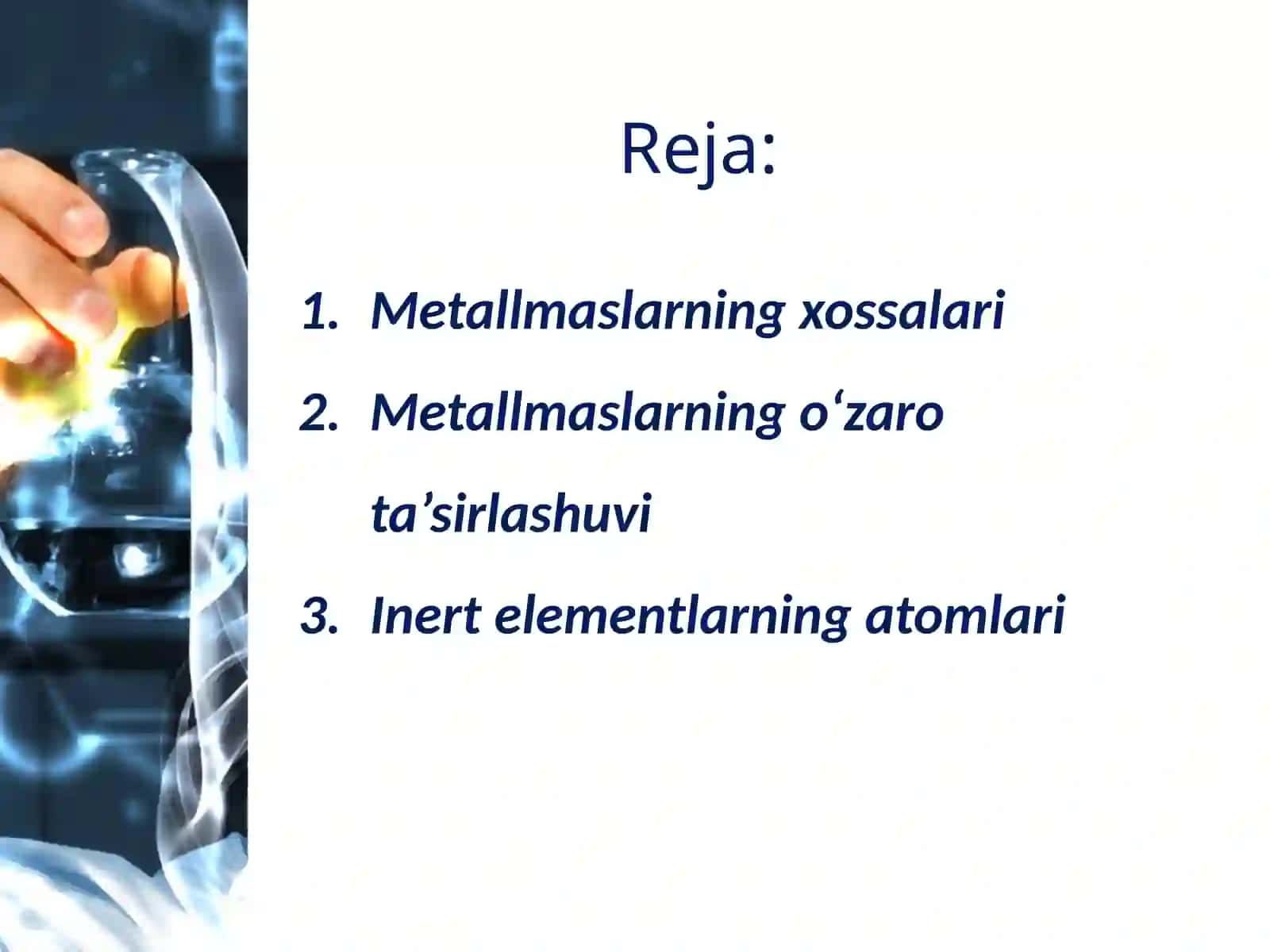 Metall maslarning xossalari 2