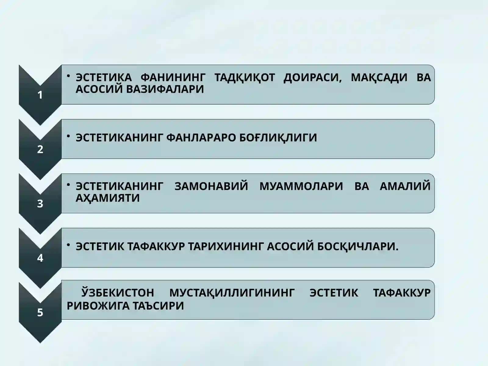 Эстетика 2