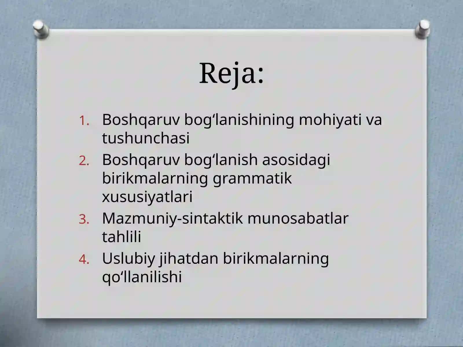 Boshqaruv boğlanish asosidagi birikma 2