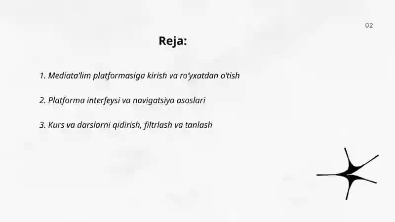 Mediataʼlim online platformasi 2