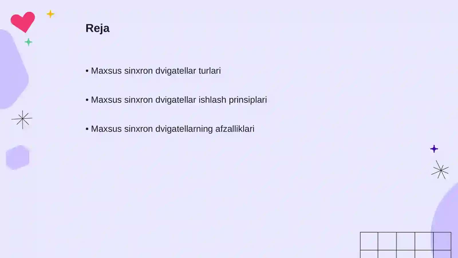 Maxsus sinxron elektr dvigatellar 2