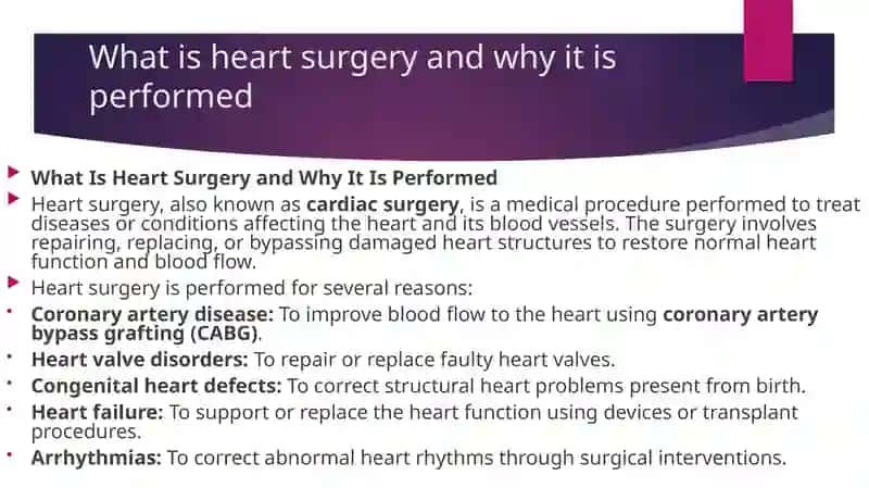 Cardio surgery 2