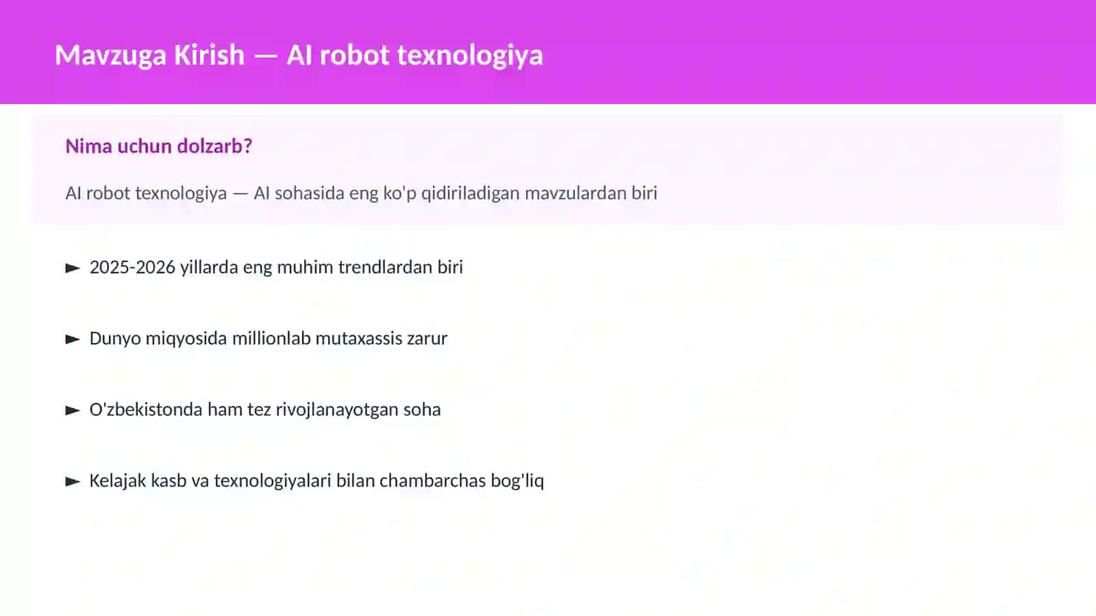 AI robot texnologiya 2
