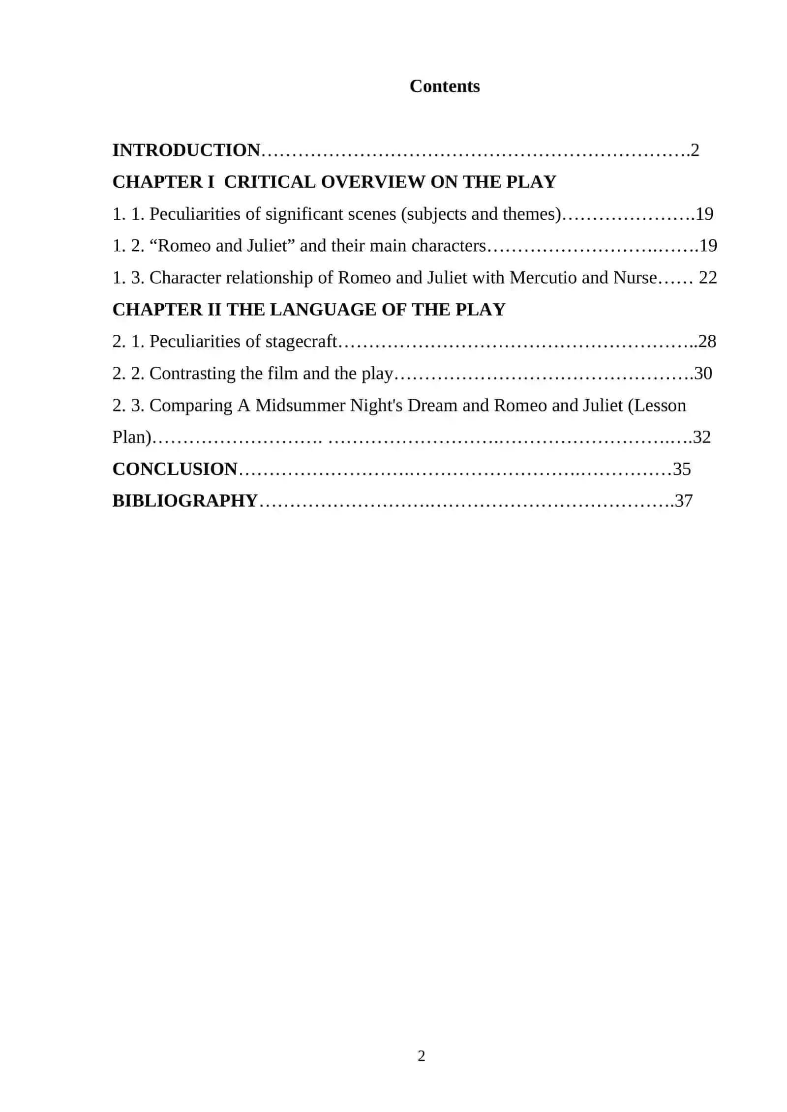 Coursework on William Shakespeare`s Hamlet 2