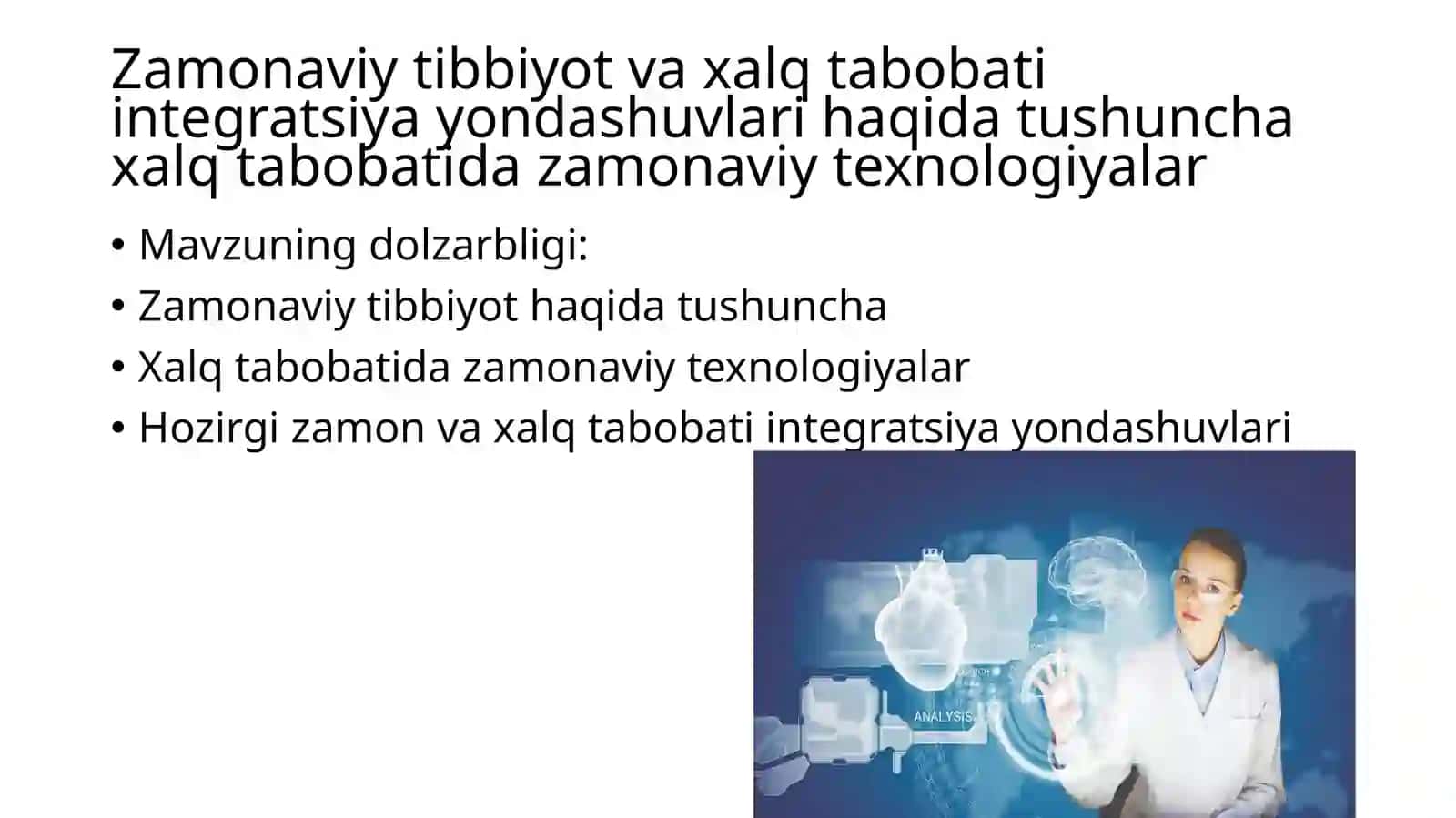 Zamonaviy Tibbiyot va Xalq Tabobati Integratsiya Yondashuvlari 2
