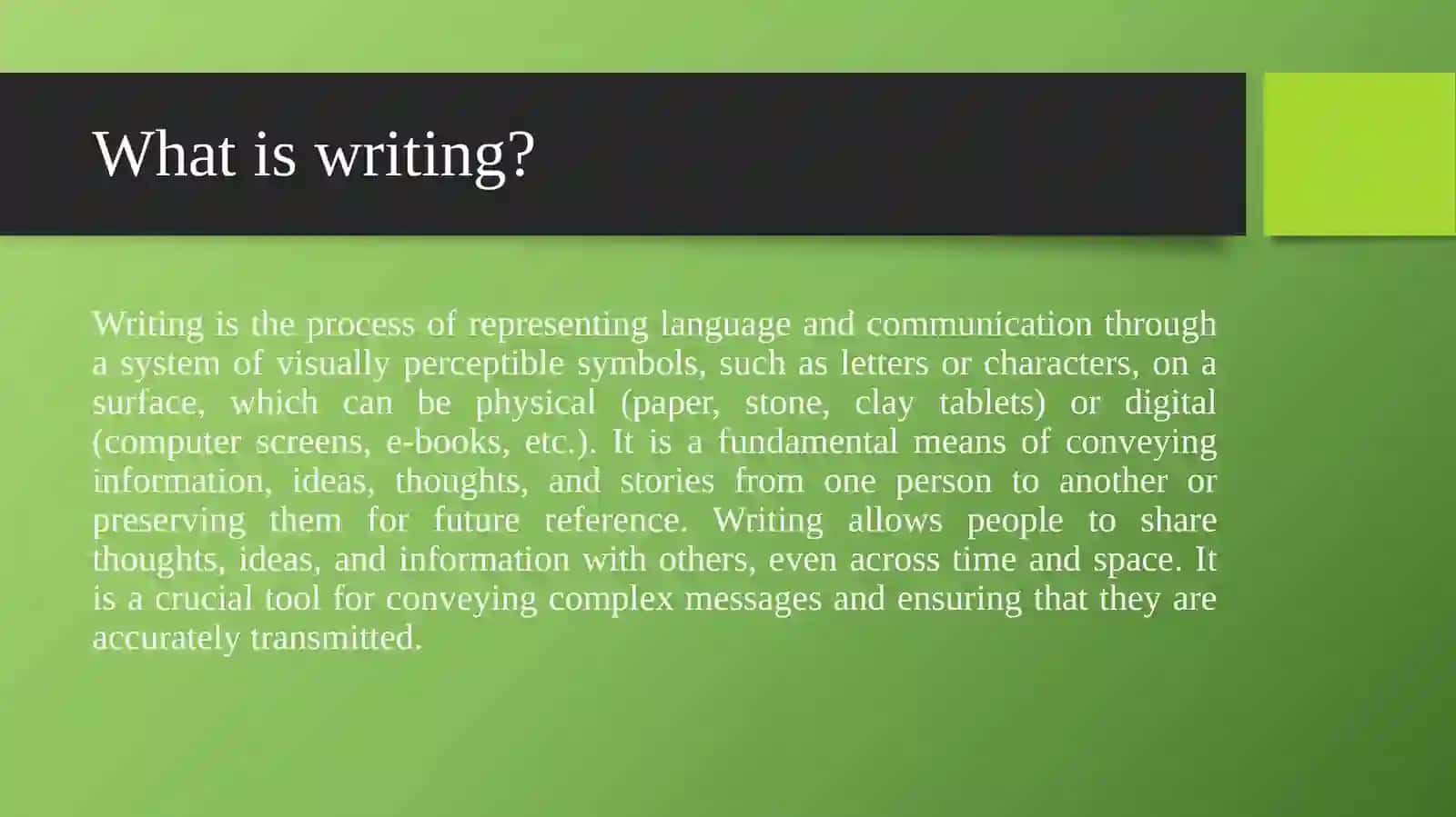 Writing an opinion paragraph 2
