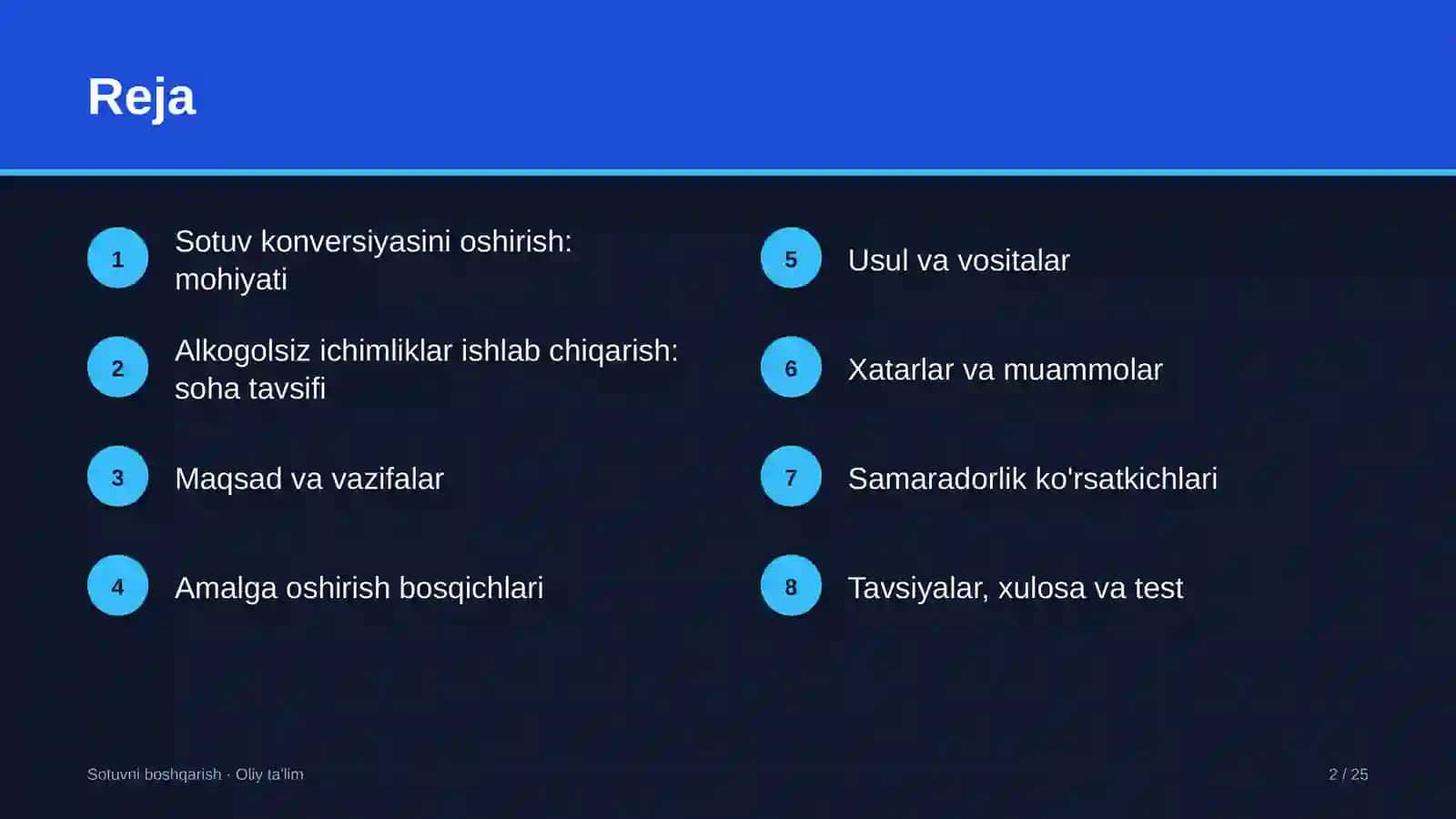 alkogolsiz ichimliklar ishlab chiqarishda sotuv konversiyasini oshirish 7255 2