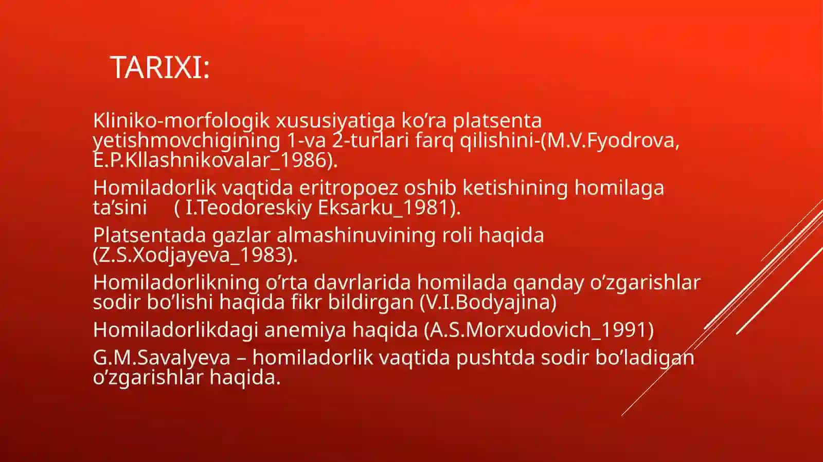 Homilada qon aylanishi 2