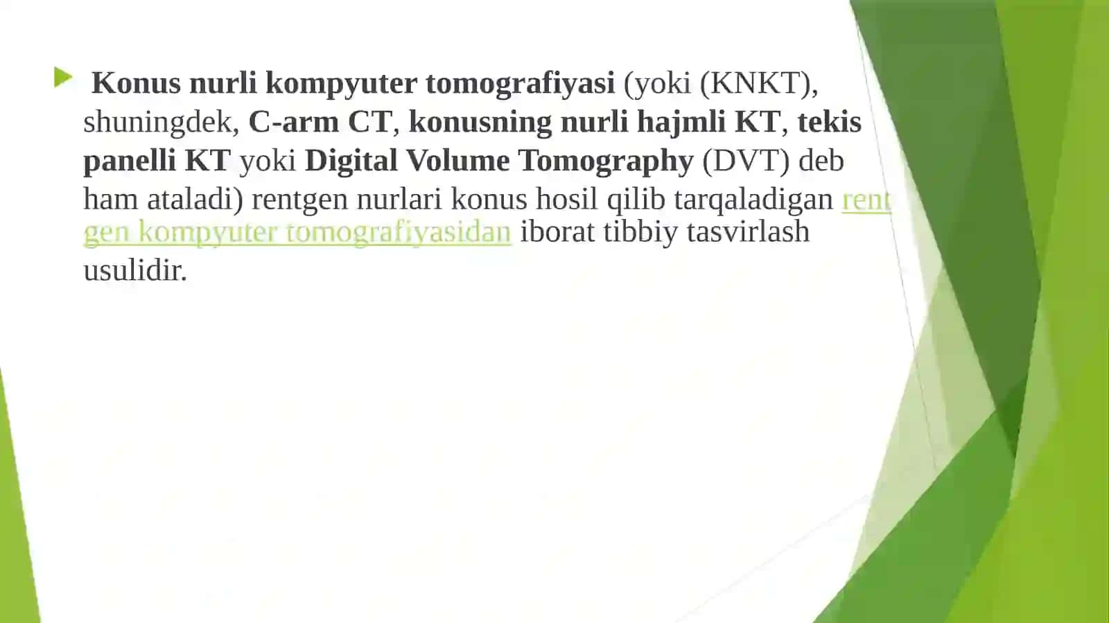 KLIKT asosida dental implantatsiyani 3D-rejalashtirishda sun’iy intellektdan foydalanish 2