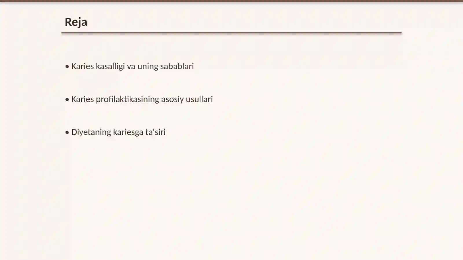 Karies kasalligini profilaktikasi 2