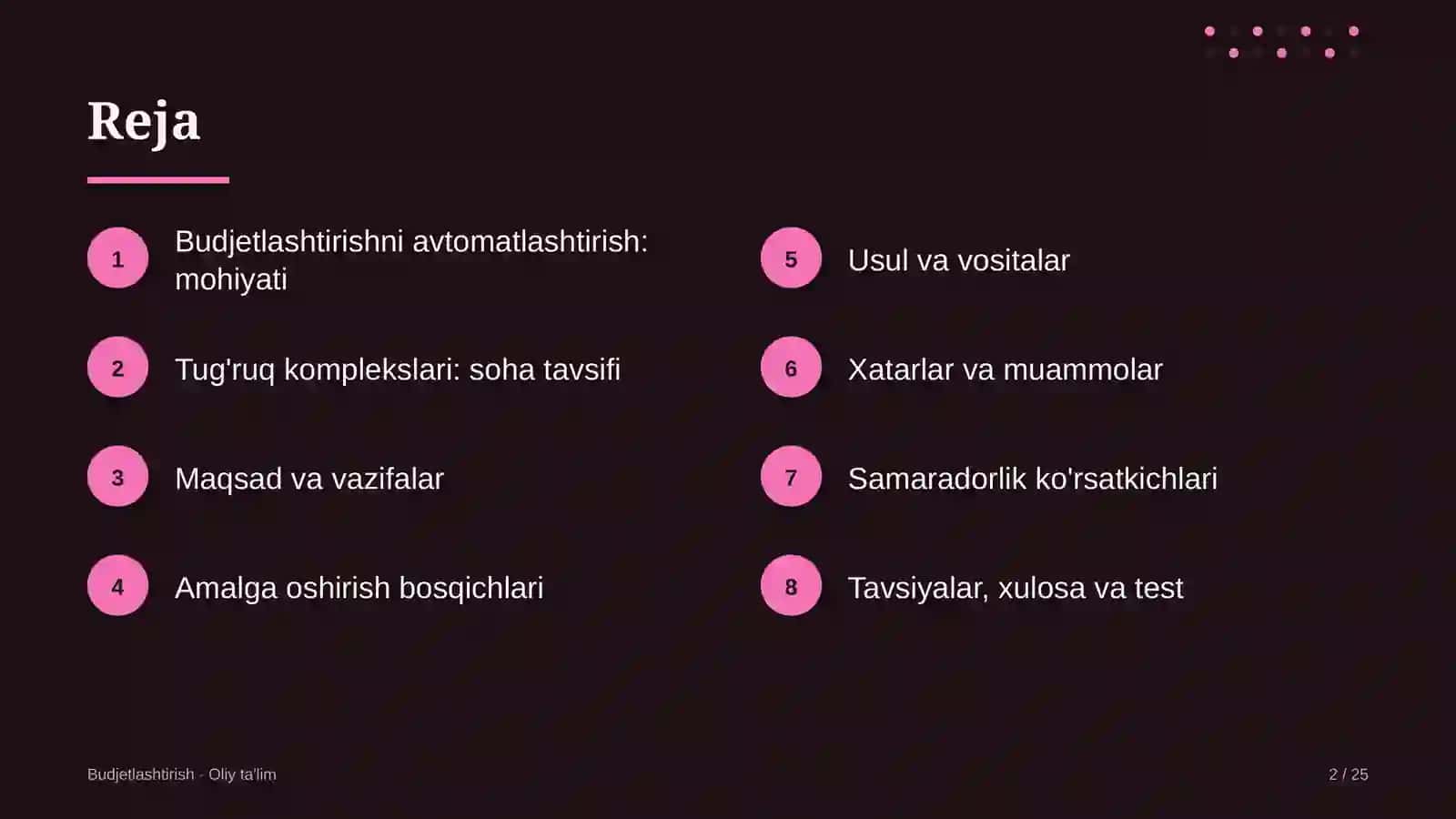 tug'ruq komplekslarida budjetlashtirishni avtomatlashtirish 8758 2