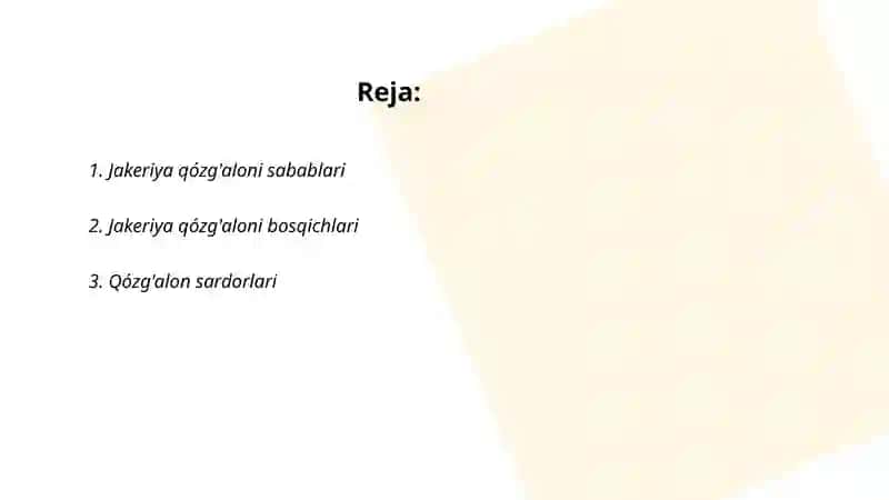 Jakeriya qo‘zg‘aloni 2