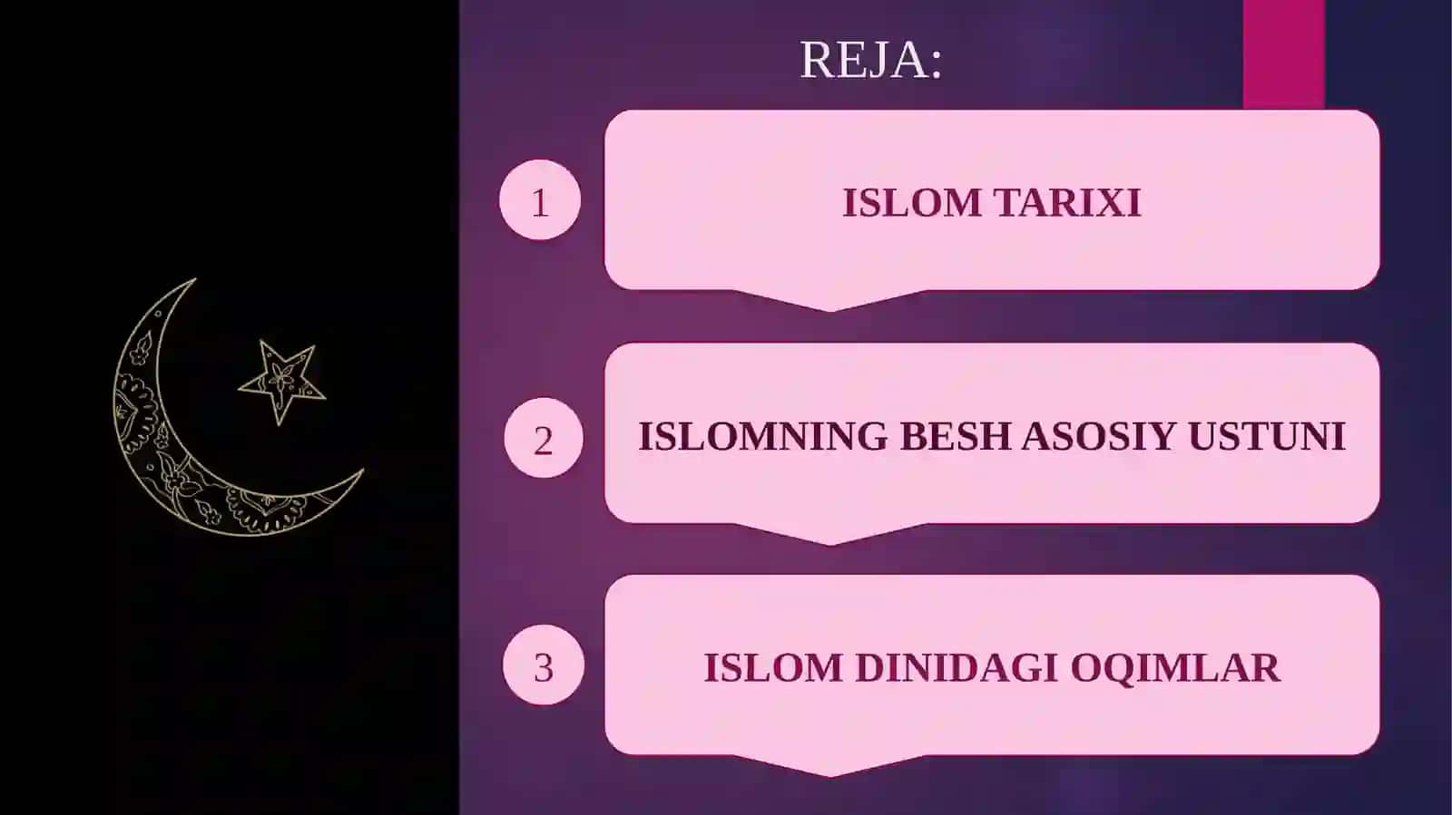 ISLOM DINI VA UNING ASOSIY OQIMLARI 2