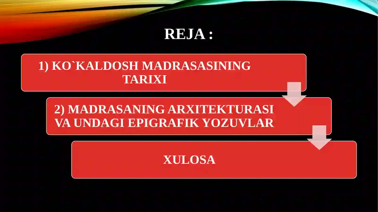 KO`KALDOSH MADRASASI 2