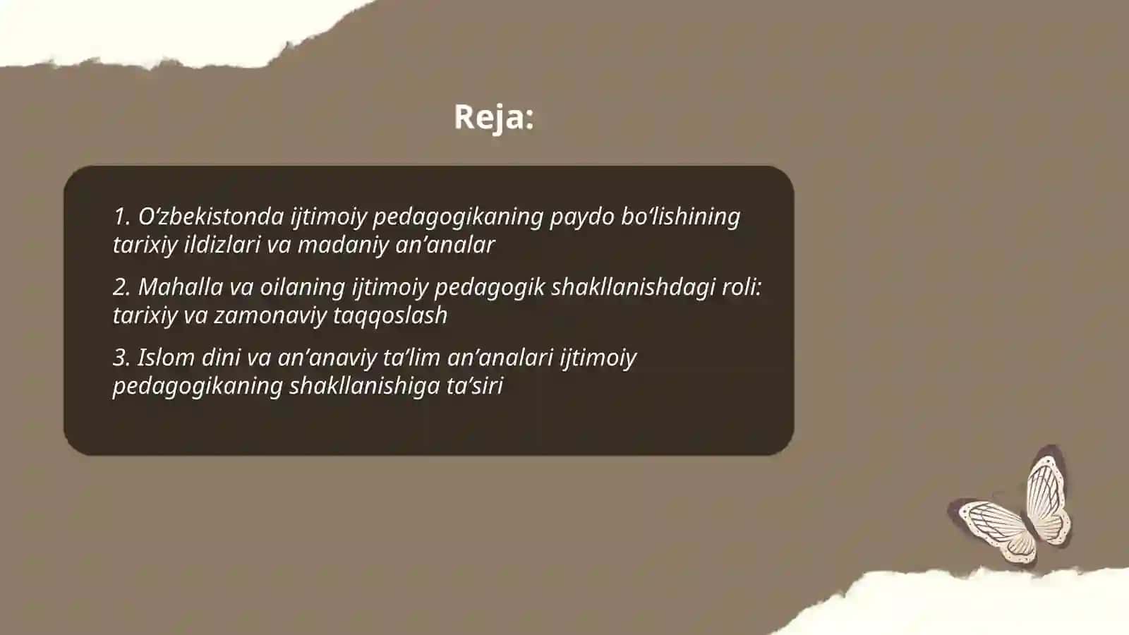 Oʻzbekistonda Ijtimoiy Pedagogikaning Paydo Boʻlishi 2