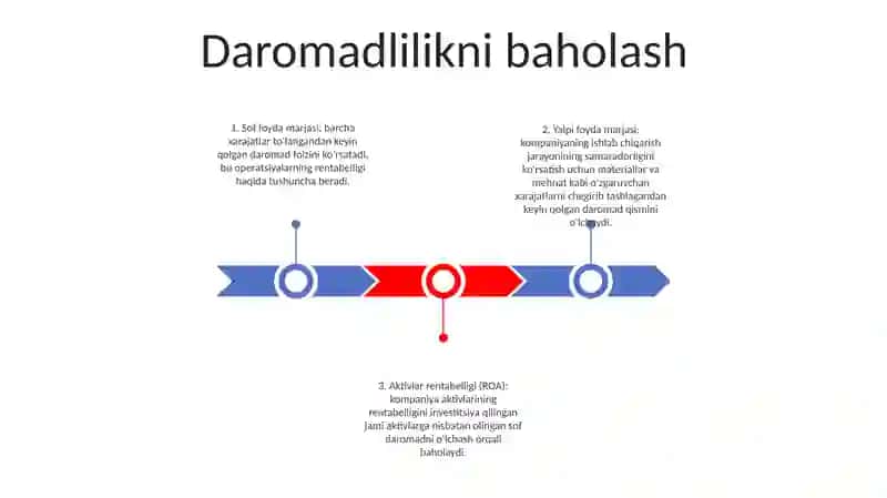 Rentabellik Ko'Rsatkichlari Tahlili 2