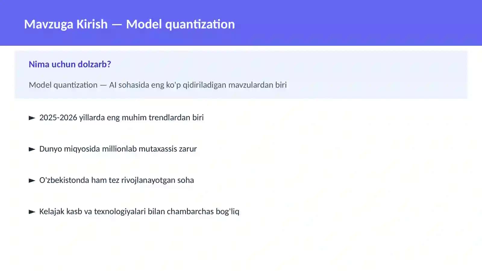 DEEP LEARNING VA NEYRON TARMOQLAR 2