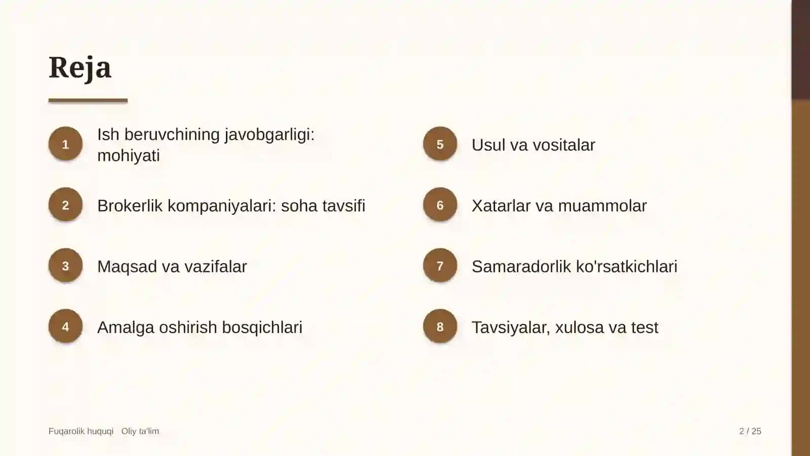 Brokerlik kompaniyalarida xodim yetkazgan zarar uchun ish beruvchining javobgarligi 2