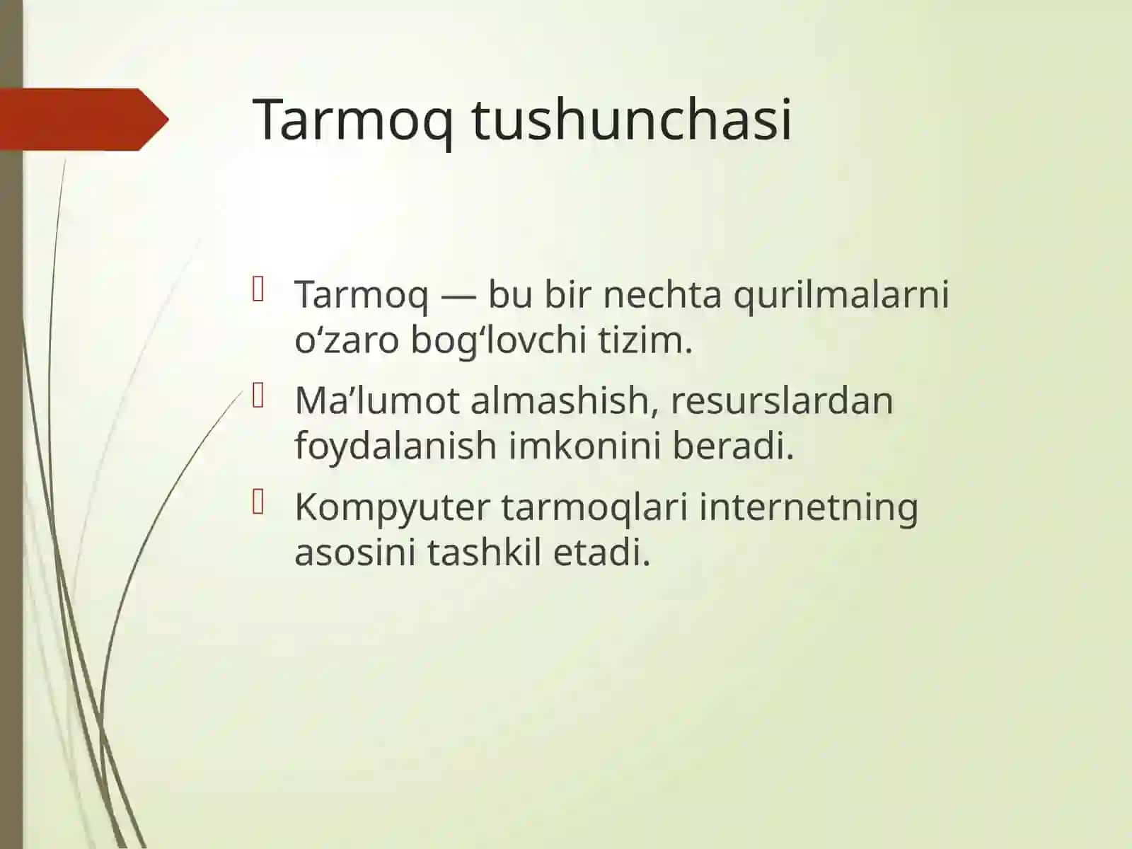 19.01.2026 Tarmoq komponentlari 2