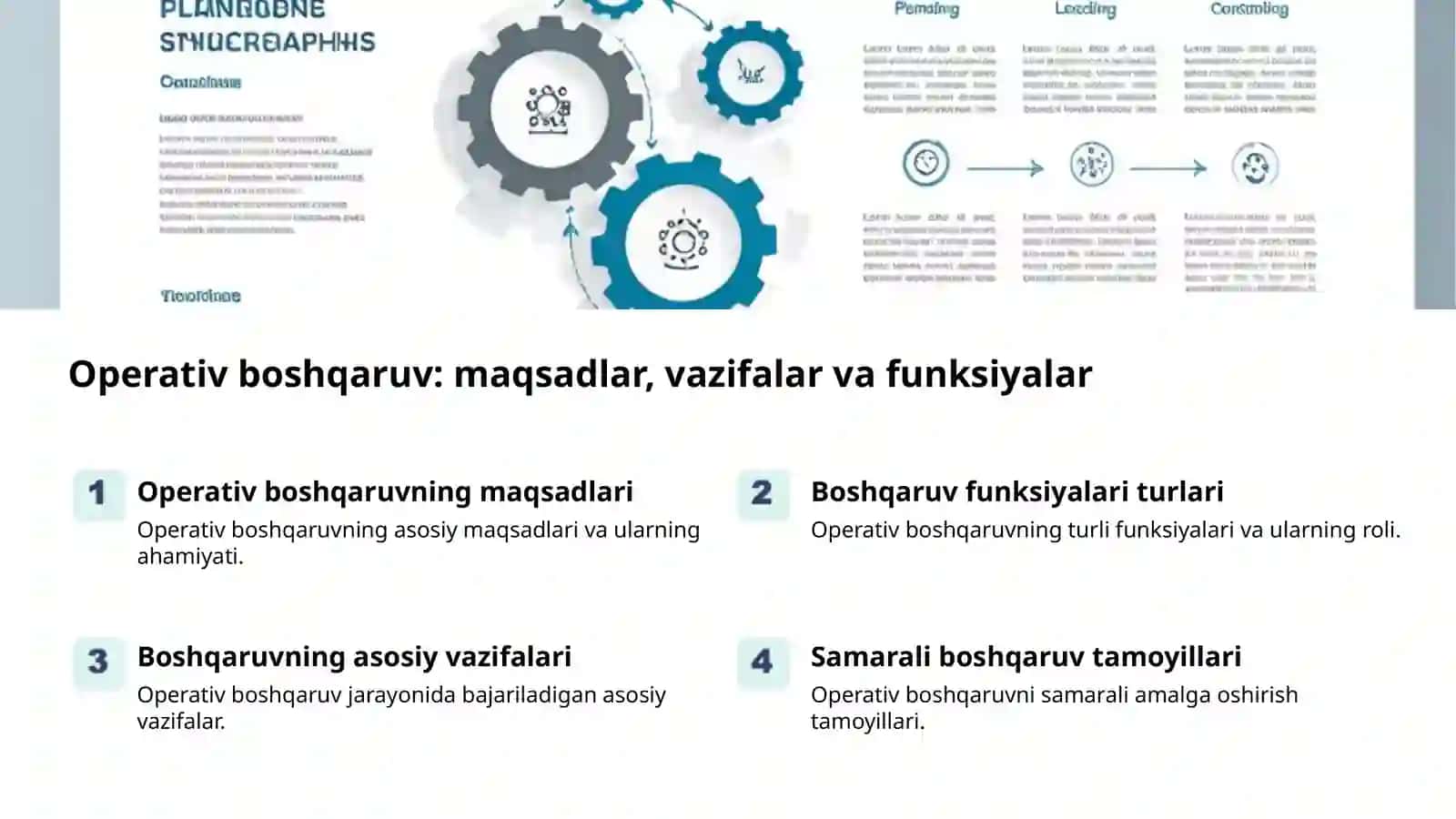 Xo'jalik huquqi va operativ boshqaruv 2