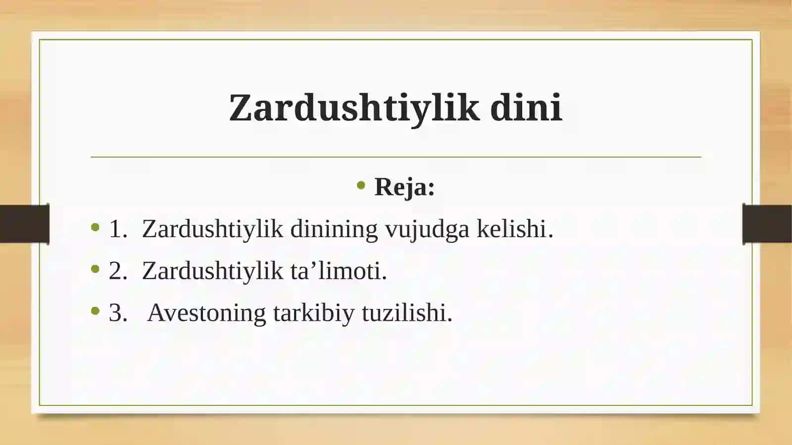 Zardushtiylikning asoschisi Ashoga Spitama Zaratushtra 2