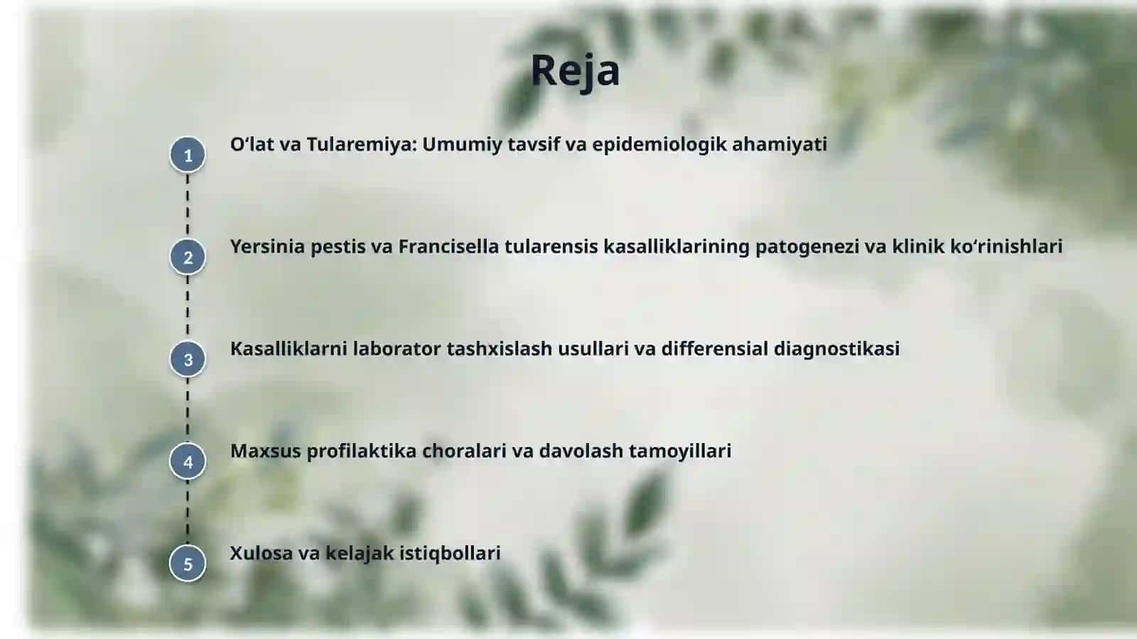 Yersinia pestis, Francisella tularensis keltirib chiqargan kasalliklar patogenezi, laborator tashhisi. Maxsus profilaktika va terapiyasi. 2