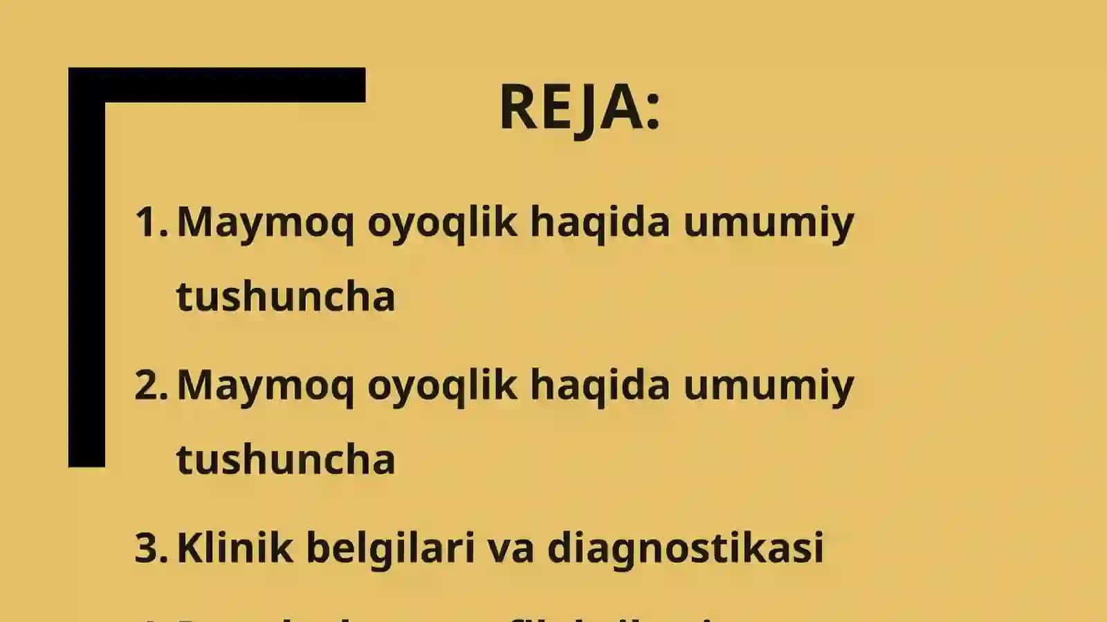Maymoqoyoqlik (tug‘ma qiyshiq oyoq— clubfoot) 2