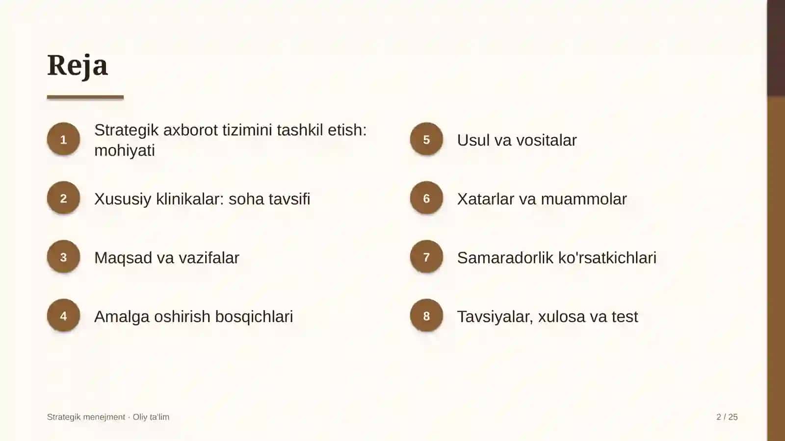xususiy klinikalarda strategik axborot tizimini tashkil etish 4559 2