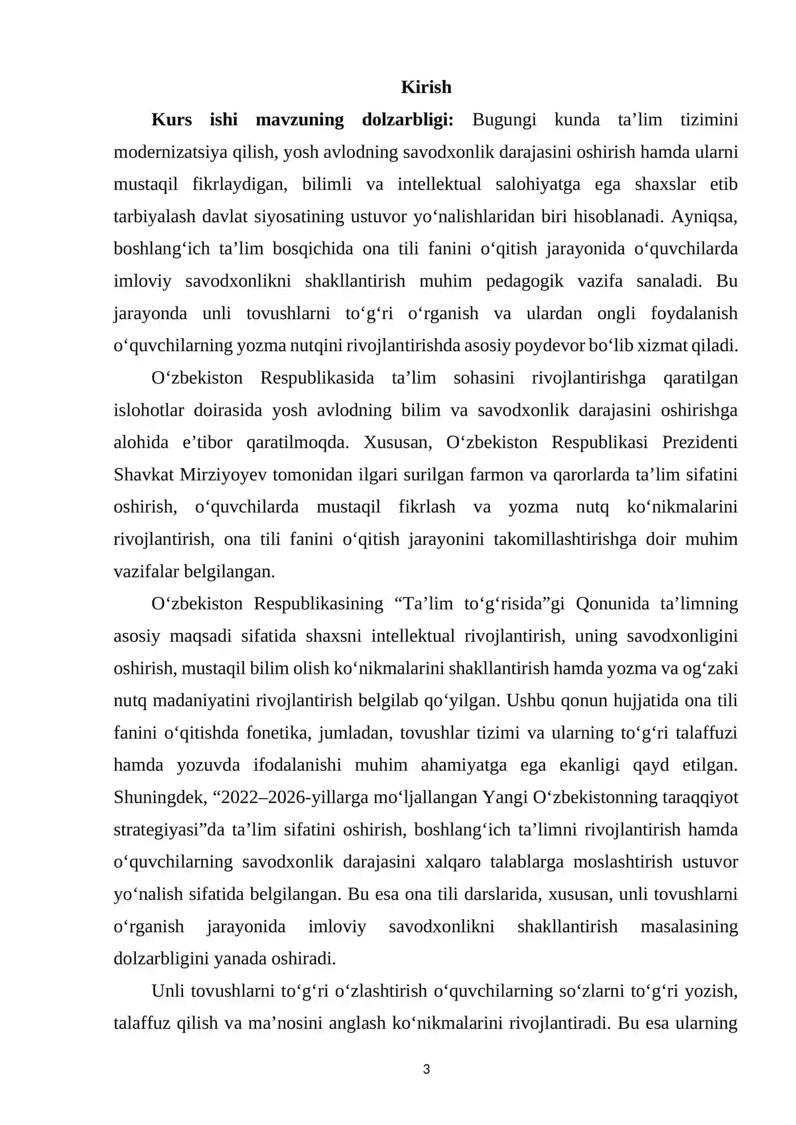 Unli tovushlarni o‘rganish jarayonida o‘quvchilarda imloviy savodxonlikni shakllantirish 2