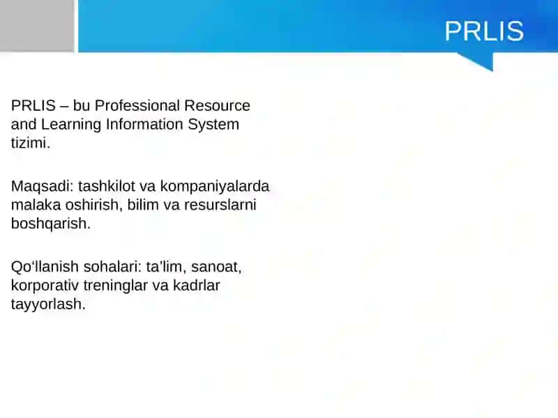 PRLIS 2