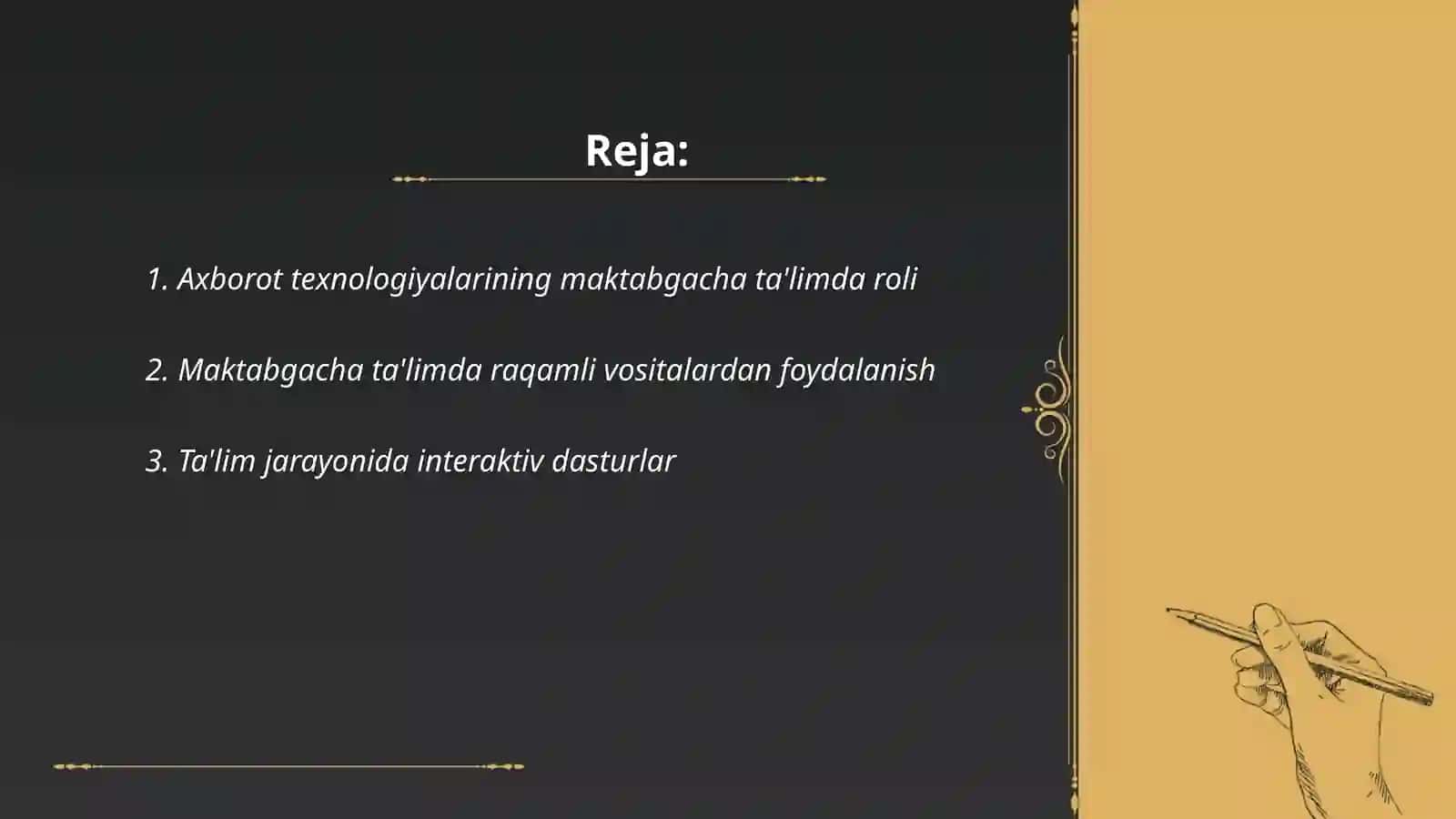 Maktabgacha taʼlim tashkilotida axborot texnologiyalaridan foydalanish va joriy etish 2