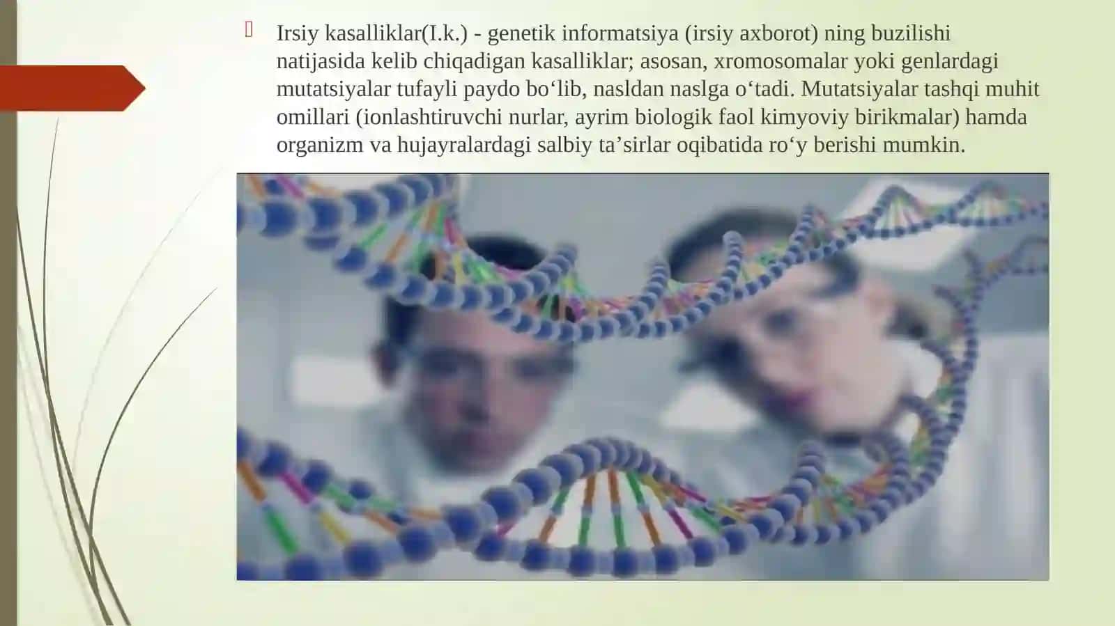 Irsiy kasalliklar 2