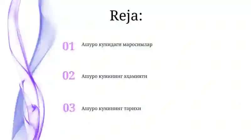 Ашуро ва тинчлик 2
