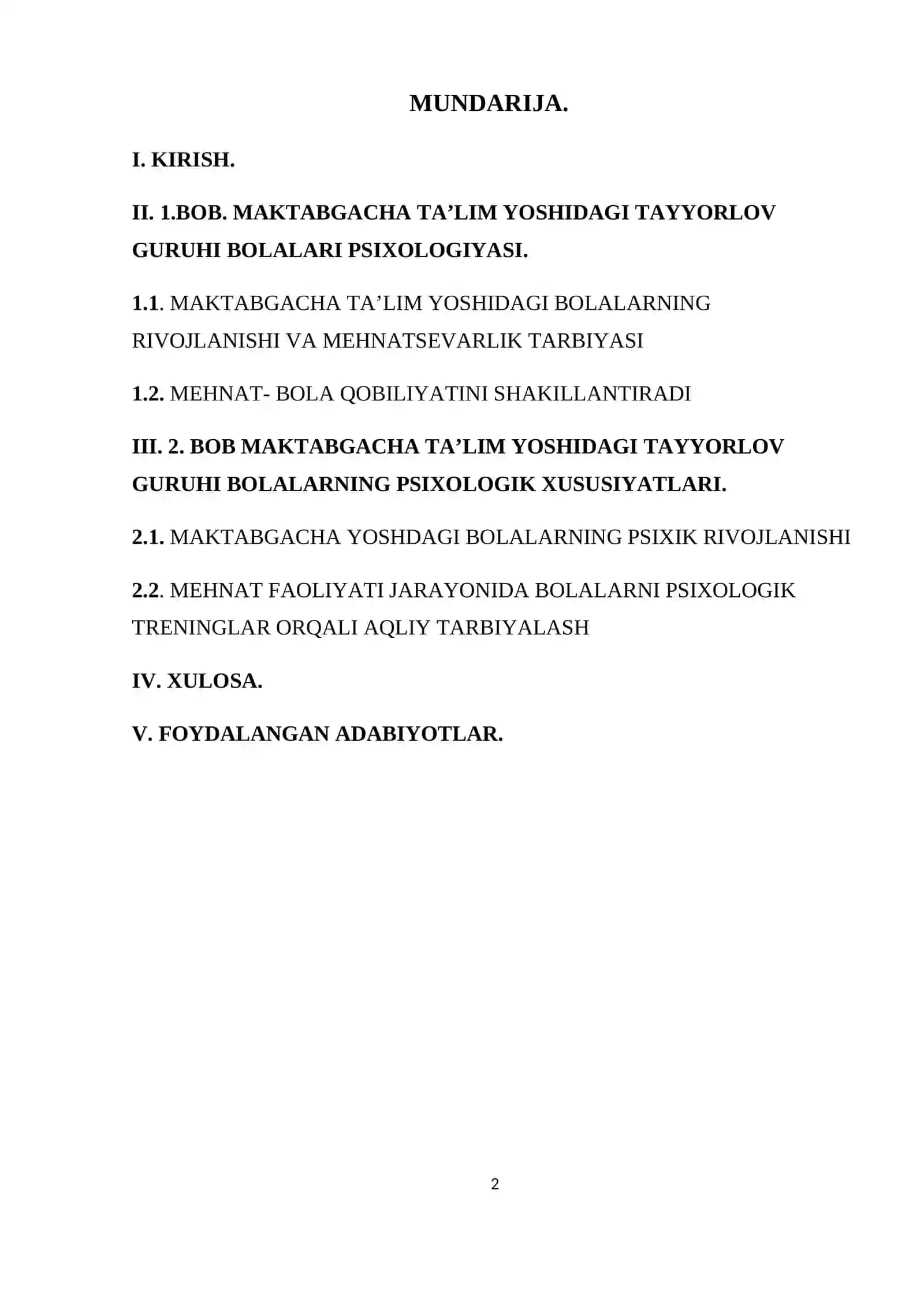 Maktabgacha ta’lim muassasalarida tayyorlov guruhi bolalarining aqliy rivojlanishida psixologik treninglardan foydalanish 2