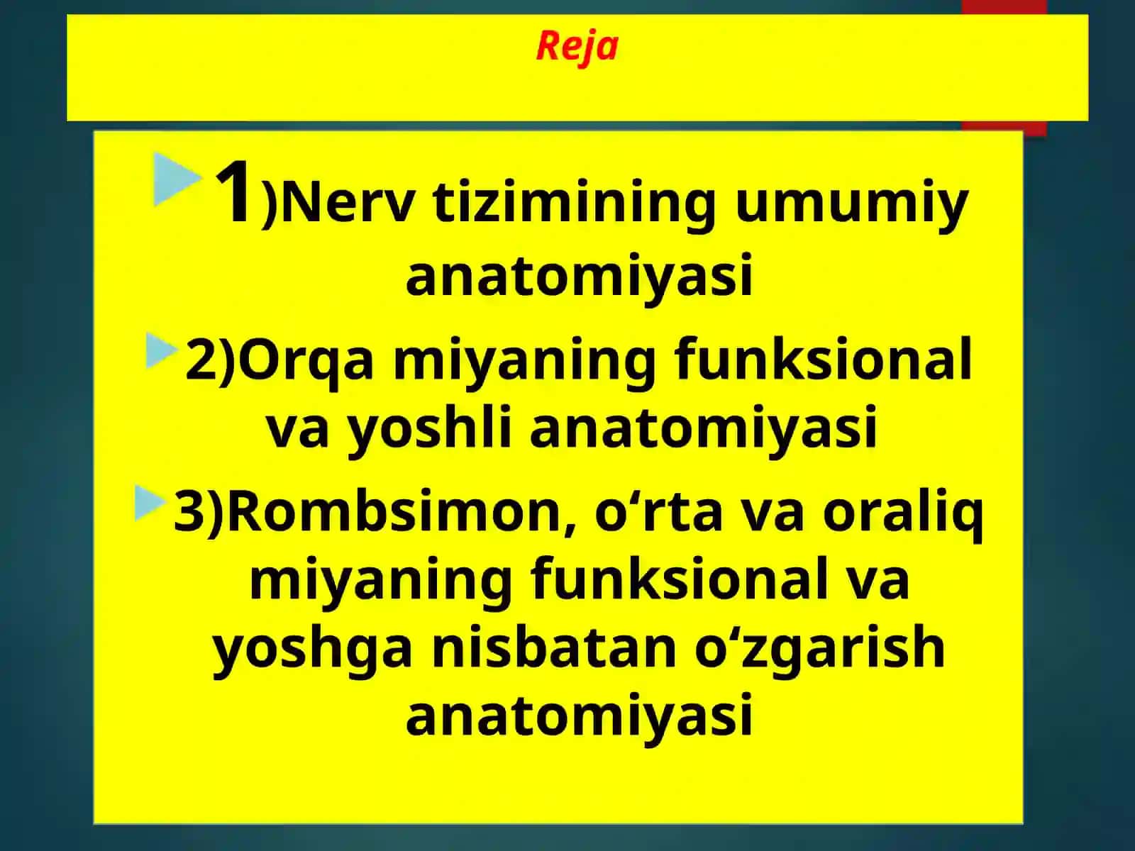 Nervtizimining umumiyanatomiyasi 2