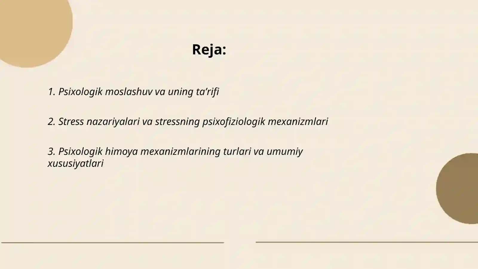 Psixologik moslashuv mexanizmlari 2