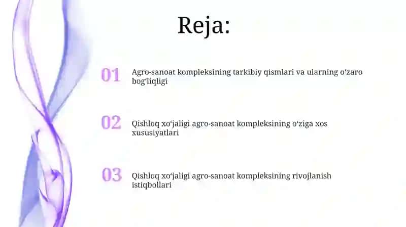 Qishloq xo'jaligi agrosanoat majmuasining o'ziga xos xususiyatlari 2