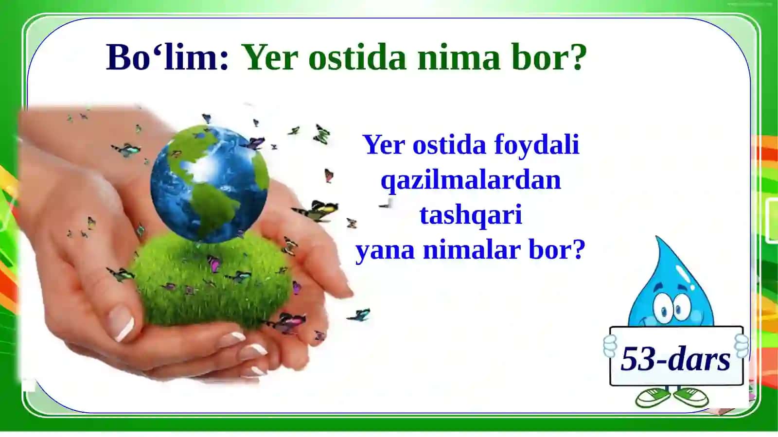 Yer ostidagi namabor? 2