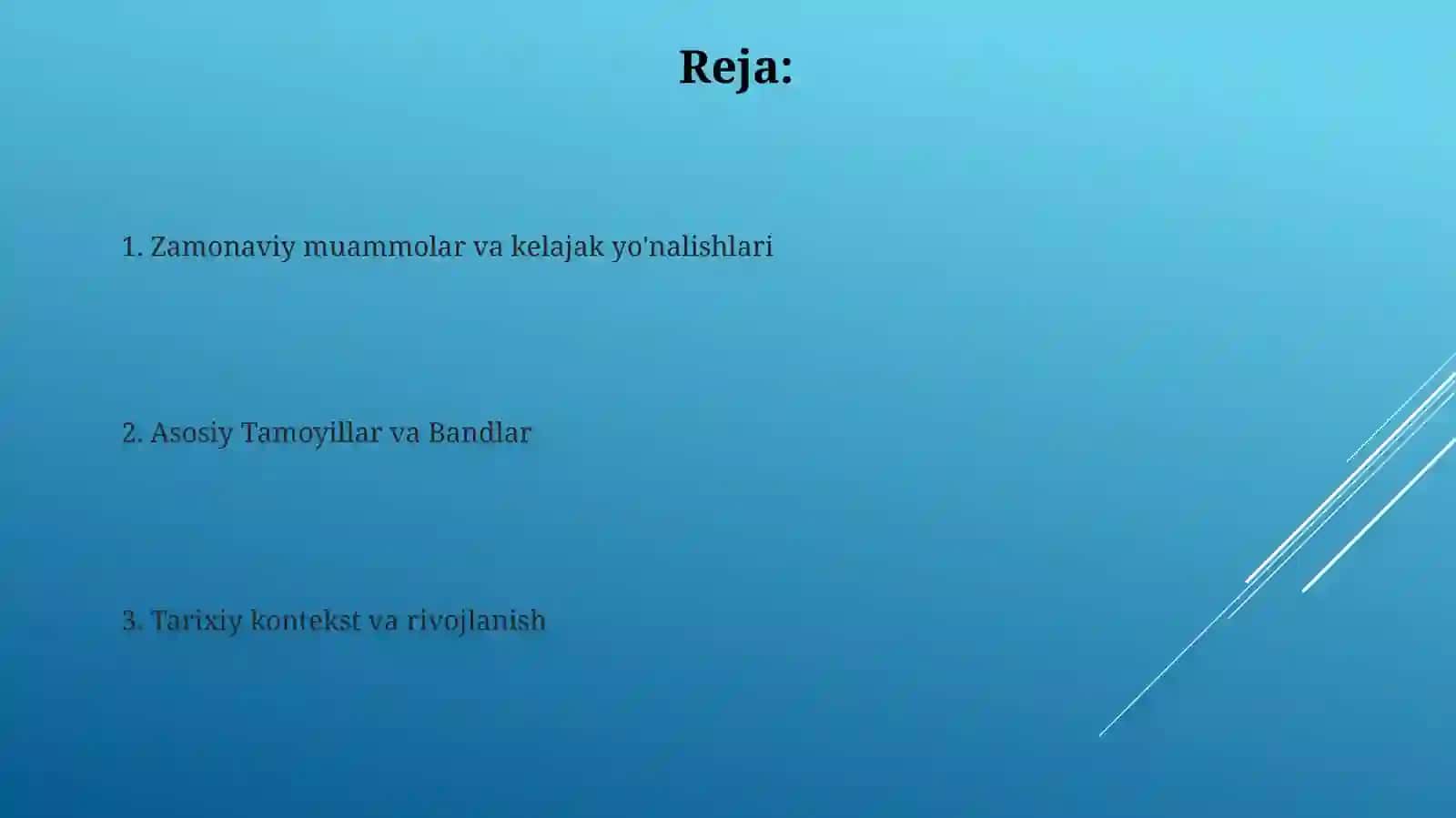 O'zbekiston Respublikasi Konstitutsiyasini organish fanidan maqola 2