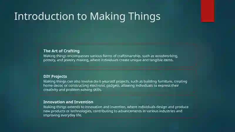 Making things 2