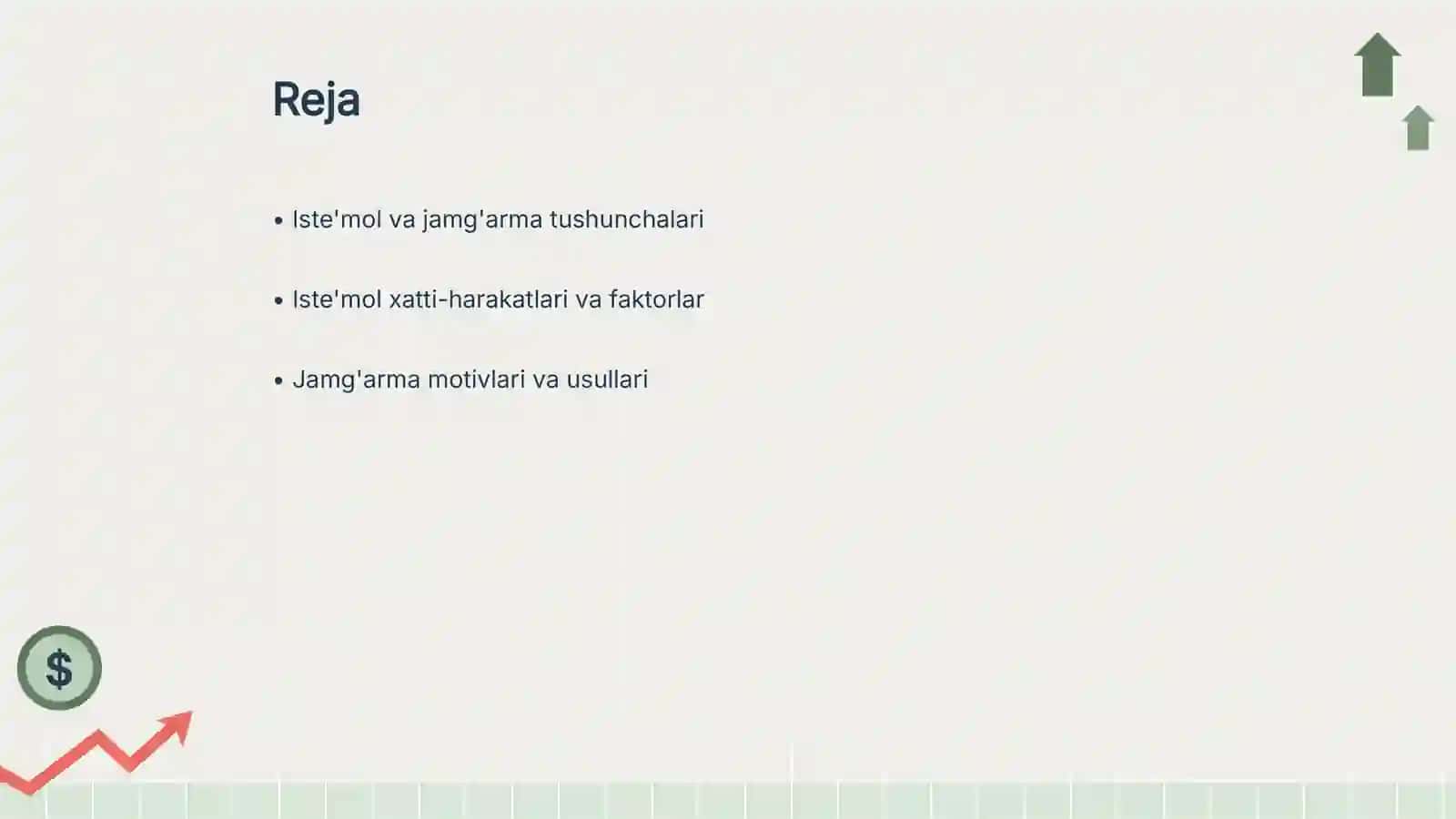 Iste'mol va Jamg'arma Funksiyasiga Bo'lgan Turli Xil Yondoshuvlar Tahdidi 2