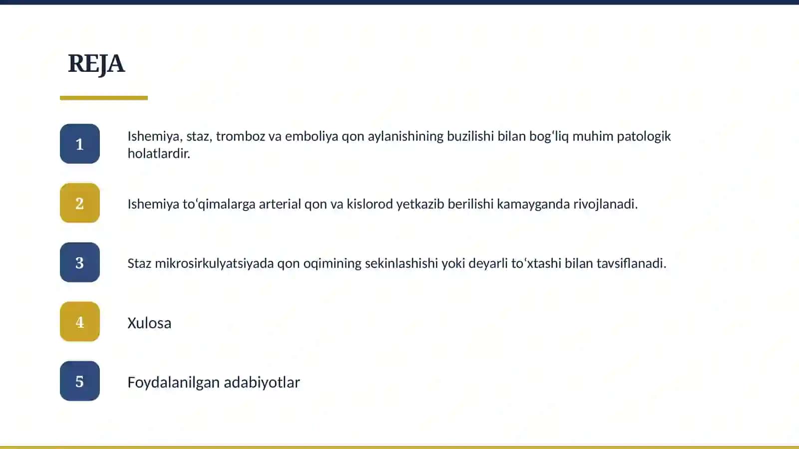 Eshemiya staz tromboz va emboliya 2