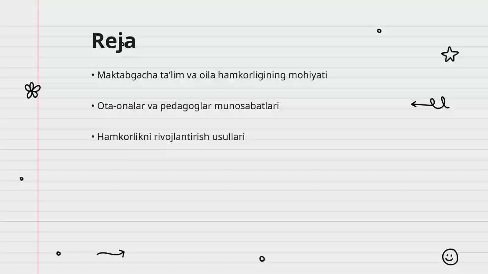 Maktabgacha taʼlim tashkiloti va oila hamkorligi 2