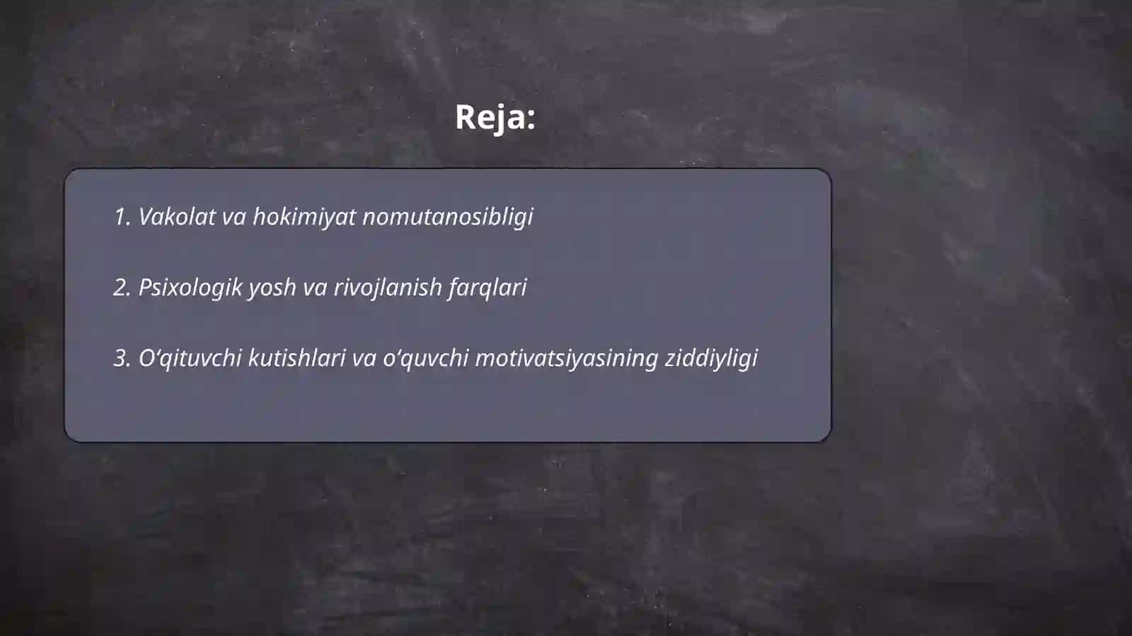 Oʻqituvchi va oʻquvchi oʻrtasidagi nizolarning oʻziga xos xususiyatlari 2